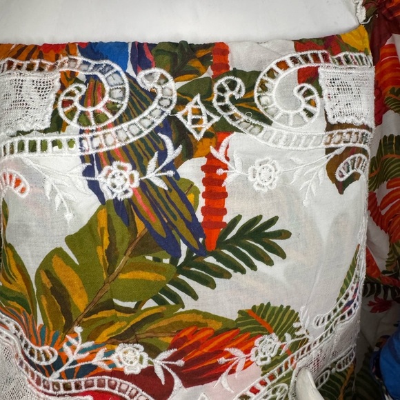 Colorful Floral Women's Top - Picture 7 of 14